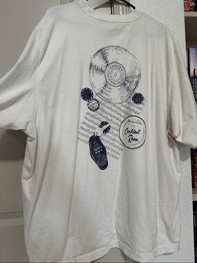 Abercrombie & Fitch Cream Heavyweight Tee